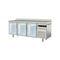 Meuble snack réfrigérée positive -2/+8°C gamme Classic - 3 portes vitrées - 2020x600x850mm