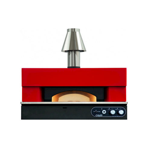 Four à pizza à gaz 1 niveau - 12 pizzas 30cm - CLASSIC - 1620x1620x785mm