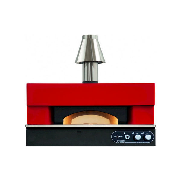 Four à pizza à gaz 1 niveau - 12 pizzas 30cm - CLASSIC - 1620x1620x785mm