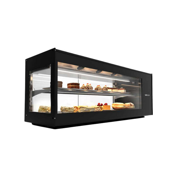 Vitrine réfrigérée FOOD Design à poser 2 niveaux - 1320