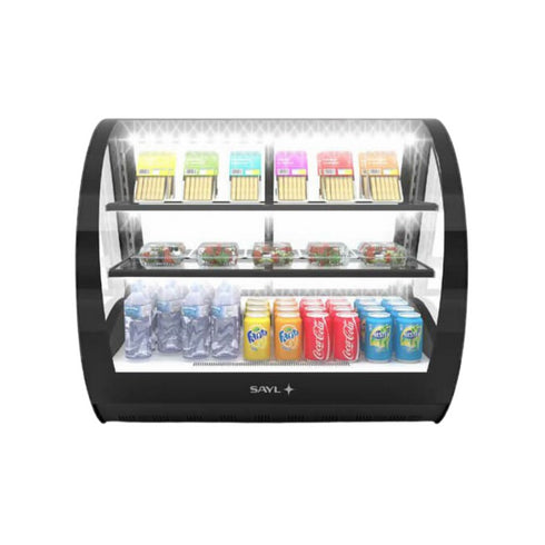 Vitrine réfrigérée à poser 3 niveaux - 800