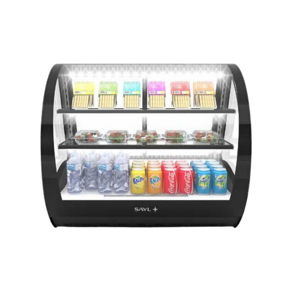 Vitrine réfrigérée à poser 3 niveaux - 800