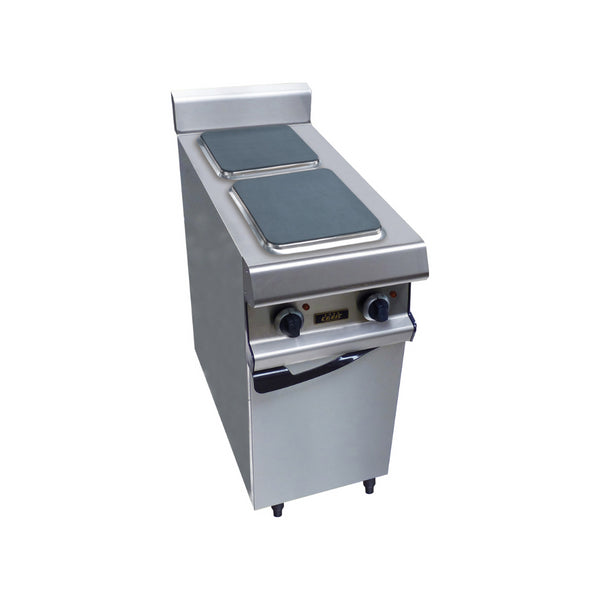 2 feux électriques sur placard fermé 400x836x900mm