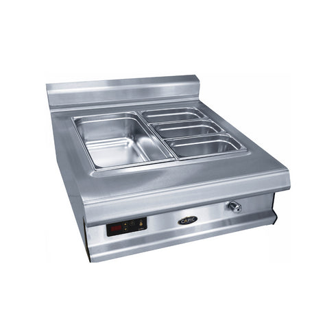 Bain marie électrique à poser 800x836x270/390mm