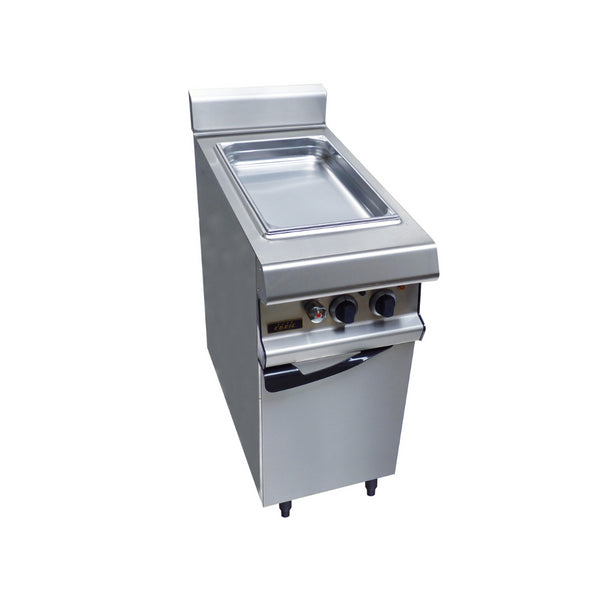 Bain marie électrique sur placard fermé 400x836x900mm