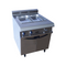Bain marie électrique sur placard fermé 800x836x900mm