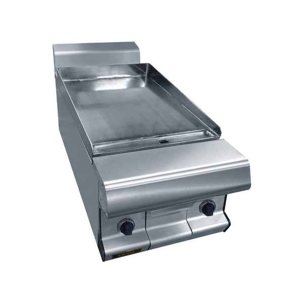 Plancha plaques à snacker inox gaz à poser 400x836x270/390mm