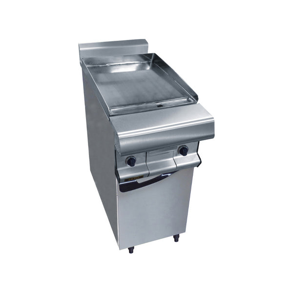 Plancha plaques à snacker inox électrique sur étuve 400x836x900mm