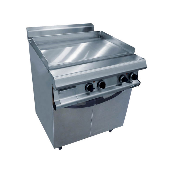 Plancha plaques à snacker inox électrique sur étuve 800x836x900mm