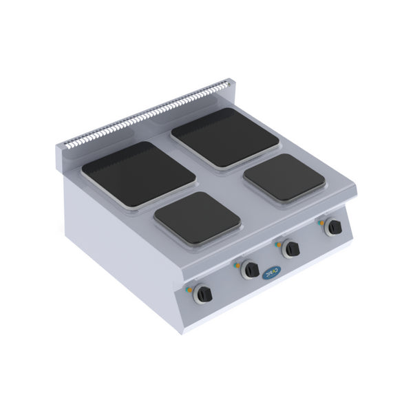 4 plaques électrique à poser 800x725x270/370mm