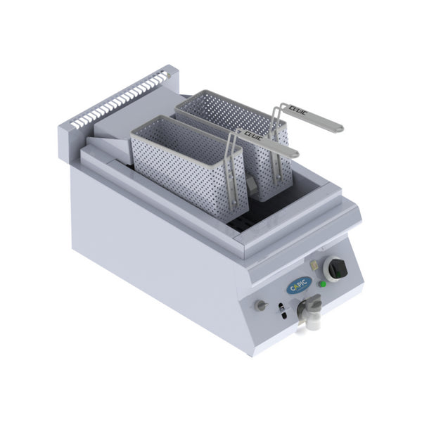 Cuiseur à pâtes électrique à poser 1 cuve 30 litres 400x725x270/370mm