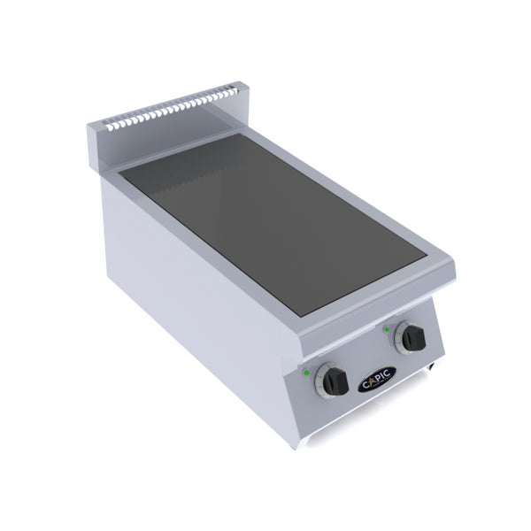 2 foyers induction à poser 400x725x270/370mm 6kW 400V