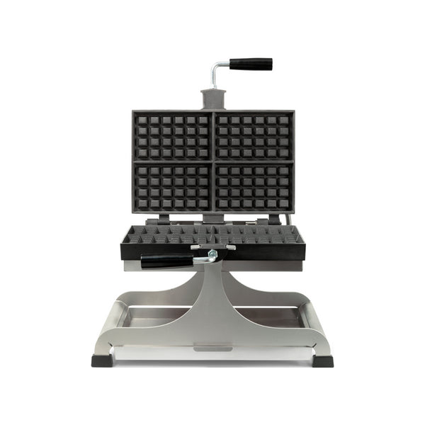 Gaufrier électrique 4x6 Bruxelles tournant grand 495×360×420mm