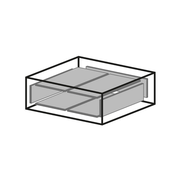 Chambre réfractaire pour four à pizza mécanique et digital 6 pizzas 1130x1360x510mm