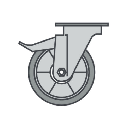 Roulettes pour pétrin 30-37-47 litres